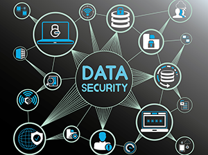 Security shield illustration